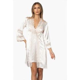 Pierre Cardin 6010 İnci 6'lı Saten Gecelik Sabahlık Çeyiz Seti