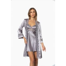Pierre Cardin 6010 Royal 6'lı Saten Gecelik Sabahlık Çeyiz Seti
