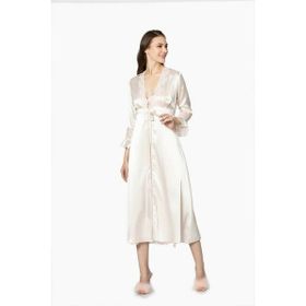 Pierre Cardin 6025 Ekru 6'lı Uzun Gecelik Sabahlık Set