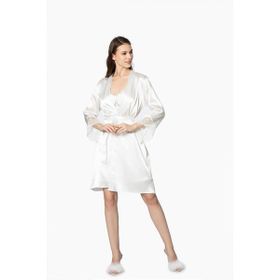 Pierre Cardin 6040 Ekru 6'lı Kısa Gecelik Sabahlık Çeyiz Set