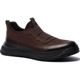 Pierre Cardin 61001 Kahverengi Nubuk Eva Taban Erkek Ayakkabı