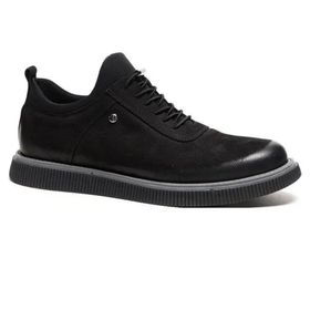 Pierre Cardin 61896 Siyah Nubuk Erkek Günlük Ayakkabı