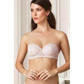 Pierre Cardin 6202 Balenli Desteksiz Straplez Dantelli Sütyen