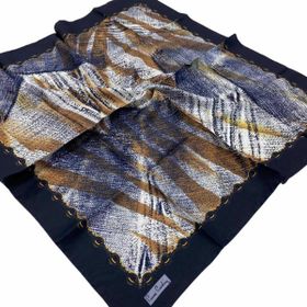 Pierre Cardin 6298438-921 Lacivert Zebra Desen Eşarp