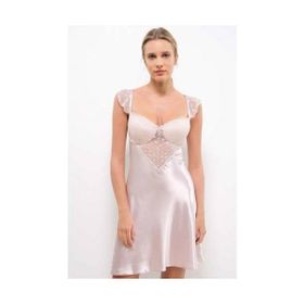 Pierre Cardin 635 Pudra Askılı Kısa Gecelik