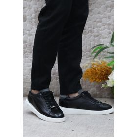 Pierre Cardin 63574 Siyah Hakiki Deri Erkek Günlük Ayakkabı
