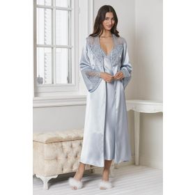 Pierre Cardin 6425 Mist 6'lı Kaplı Gecelik Sabahlık Set