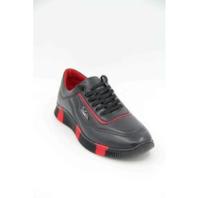Pierre Cardin 649405 Siyah Mavi Erkek Spor Ayakkabı