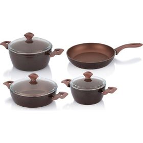 Pierre Cardin 7 Parça Granit Graniks Platin Tencere Takımı