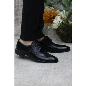 Pierre Cardin 7030-1 Siyah Rugan Erkek Klasik Ayakkabı