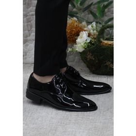 Pierre Cardin 7030-1 Siyah Rugan Erkek Klasik Ayakkabı