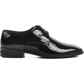 Pierre Cardin 7030 M Siyah Rugan Erkek Klasik Ayakkabı