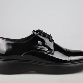 Pierre Cardin 70915 Siyah Açma Parlak Rugan Erkek Klasik Ayakkabı