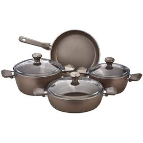Pierre Cardin 71250351 Bakır 7 Parça Graniks Tencere Seti