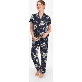 Pierre Cardin 7753 Kadın Lily Lacivert Gömlek Pijama