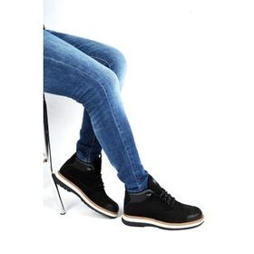 Pierre Cardin 77534 Siyah Nubuk Erkek Bot