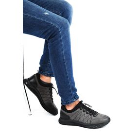 Pierre Cardin 77541 Gri Nubuk Erkek Günlük Ayakkabı