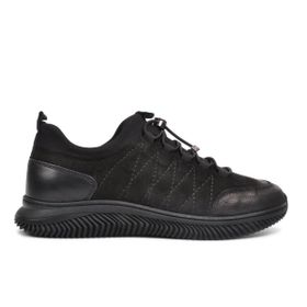 Pierre Cardin 77541 Siyah Nubuk Erkek Günlük Ayakkabı