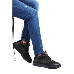 Pierre Cardin 77554 Siyah Erkek Bot