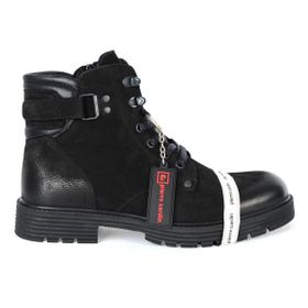 Pierre Cardin 77648 Siyah Nubuk Erkek Bot