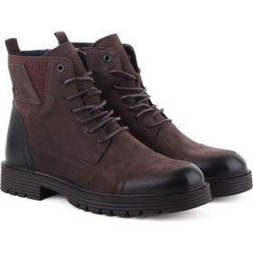 Pierre Cardin 77650 Nubuk Kahve Deri Erkek Bot