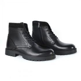 Pierre Cardin 77658 Siyah Deri Erkek Bot