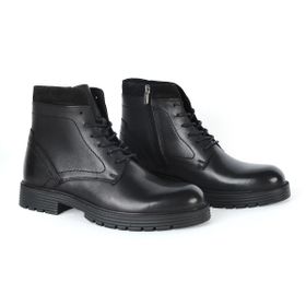 Pierre Cardin 77658 Siyah Deri Erkek Bot