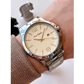 Pierre Cardin 800411F02Z Erkek Kol Saati ve Kaplan Gözü Bilekliği