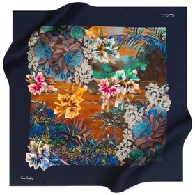 Pierre Cardin 8279230-322 Lacivert İpek Eşarp