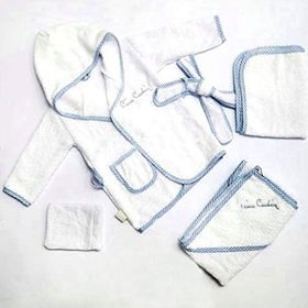Pierre Cardin 8681349800227 Sarı Civciv Çok Renkli Bebek Bornoz
