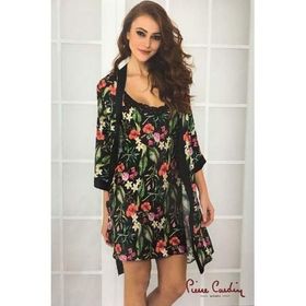 Pierre Cardin 8876 Ikili Takım Gecelik Sabahlık