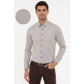 Pierre Cardin Acık Kahverengı Erkek Gömlek