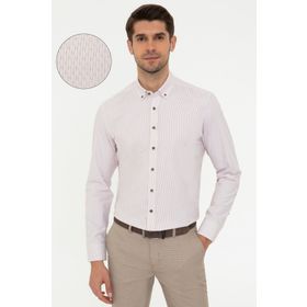 Pierre Cardin Acık Kahverengı Erkek Gömlek