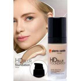 Pierre Cardin Beige - 30 ml Hd Blur Pürüzsüz Görünüm Veren Mat Fondöten