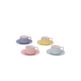Pierre Cardin Colors 4'lü 120 cc Kahve Fincanı Seti