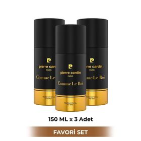 Pierre Cardin Comme Le Roi 3x150 ml Erkek Deodorant