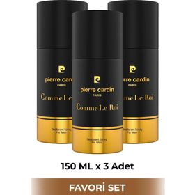 Pierre Cardin Comme Le Roi 3x150 ml Erkek Deodorant