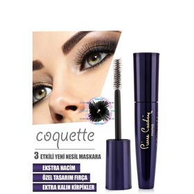 Pierre Cardin Coquette Exaggerated 3 Etkili Yeni Nesil Volume Black Maskara