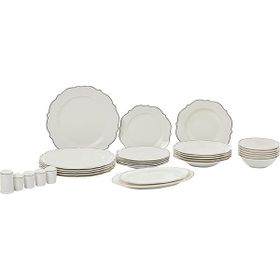 Pierre Cardin Daria Silver Gümüş 12 Kişilik Yemek Takımı