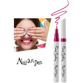 Pierre Cardin Dark Pink Nail Art Pen Tırnak Kalemi