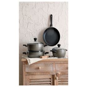 Pierre Cardin Diamond Cook Gri 7 Parça Tencere Seti
