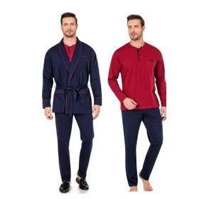 Pierre Cardin Erkek Penye Çeyiz Pijama Seti