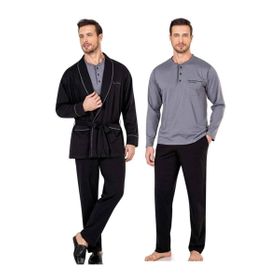 Pierre Cardin Erkek Penye Çeyiz Pijama Seti