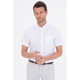 Pierre Cardin G021GL004 Beyaz Uzun Kol Erkek Gömlek