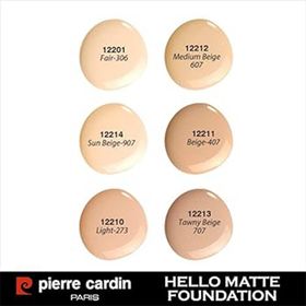 Pierre Cardin Hello Matte Yüksek Kapatıcı Etkili Mat Tawny Beige Fondöten