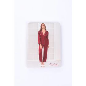 Pierre Cardin Kadın Biyeli Saten Pijama Takımı