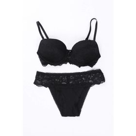 Pierre Cardin Kadın Lyon Dantelli Push-Up Sütyen Takımı