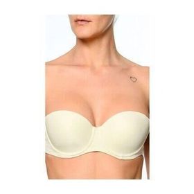 Pierre Cardin Kadın Sırtı Şeffaf Askılı Straplez Desteksiz Sütyen
