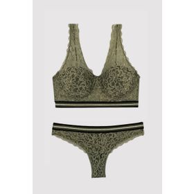 Pierre Cardin Kadın Soft Push Up Bralet Sütyen Takım