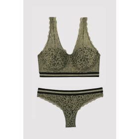 Pierre Cardin Kadın Soft Push Up Bralet Sütyen Takım